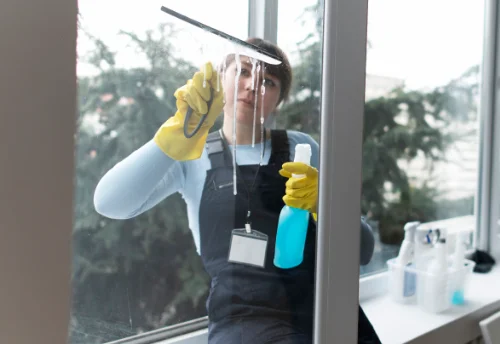 Nettoyage de vitres intérieures et extérieures à Montchauvet